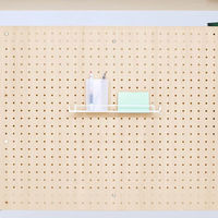 【軒先渡し】林製作所 収納付きハイテーブル用オプション ワイヤートレー 幅290×奥行83×高さ25mm ホワイト 1個（直送品）