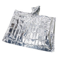 旭電機化成 防災士が考えたアルミポンチョ&アルミパンツセット ABO-096 1個（直送品）