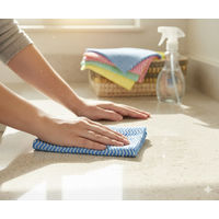 お店でも使い方色々万能ふきん 食器・テーブル拭き・お掃除 7色入 各2枚 1パック（14枚入）オカザキ