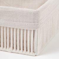 ロープ収納ボックス(S) アイボリー LAKOLE/ラコレ