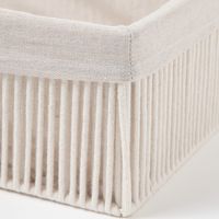 ロープ収納ボックス(L) アイボリー LAKOLE/ラコレ