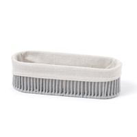 ロープカトラリーケース オーバル グレー LAKOLE/ラコレ