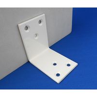 山口安製作所 巾広アングル ホワイト 30個入り YS-112C-60W 1個（直送品）