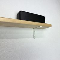 和気産業 石膏ボードにつく棚受 シングル 白 TK-89 1セット(9個)（直送品）