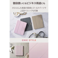 iPad Air ケース 11インチ(M3/M2) マグネット式フラップ ラベンダー TB-A25MWVJM3PU エレコム 1個（直送品）