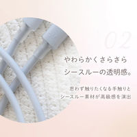 オウルテック シースルー素材 USB-C to シリコンケーブル ミニョン OWL-CBS1MINCC12-WH 1個（直送品）