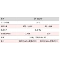 麻場 乾電池式噴霧機 「静」sizuka DPー10DX1 1個（直送品）