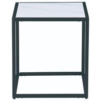 ToMeet サイドテーブル スナッフ 幅45cm ホワイト天板(セラミック) 378170 1個（直送品）