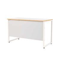 WINcase デスク シリウスII ライトグレー 幅120cm 395223 1個（直送品）