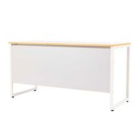 WINcase デスク シリウスII ライトグレー 幅140cm 395224 1個（直送品）