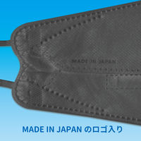 3D立体型マスク 5枚入 ワイドサイズ 黒 10袋セット DYB05-10-AS 1セット（10袋） エスパック（直送品）