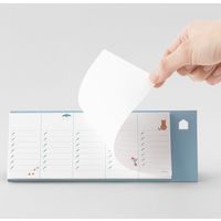 デザインフィル メモ スタンド横型 やること柄 11805006 1セット(3冊)