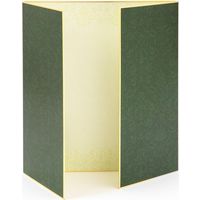 デザインフィル カラー色紙 シール付 箱入り 緑 33267006 1個