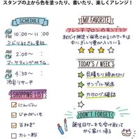 デザインフィル スタンプ 回転印 英字・リスト柄 35376006 1個