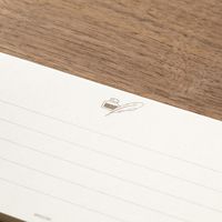 デザインフィル 一筆箋 色を贈る 横書きタイプ 白 89512006 1セット(3冊)