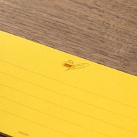 一筆箋 色を贈る 横書きタイプ 金 89515006 1セット（3冊） デザインフィル（直送品）