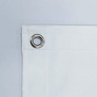 安全第一_ポリエチレン製シート（防炎）（900mm×3600mm）_ハトメ_横断幕_１枚_萩原工業_fcs001（直送品）
