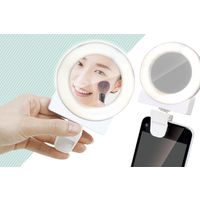 ハック クリップ付きLEDライト＆ミラー 2797 1個（直送品）