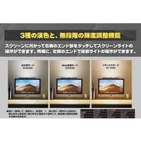 BH JAPAN W-LED PCモニターライト LED-802 Black 1台