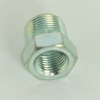 マルエム産業 高圧 鋼製 ネジ継手 ブッシング(R×Rc)3価クロメート処理品 3/8×1/4 SB3/8×1/4-5 1包(5個入)（直送品）