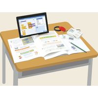 タブレットスタンド 滑り止め付き シルバー 91677 1セット（2個入り）