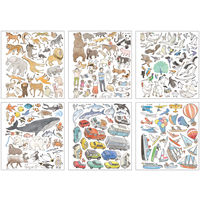 コクヨ すうじであそぼ！ シールブック KE-WC67 1冊