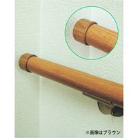 OMSORG(オムソリ) オムソリPRO手すりシリーズ  木製エンドキャップ 35 クリア  20個（直送品）