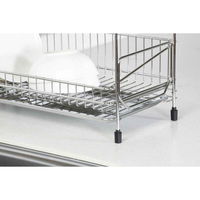 パール金属 水切りラック 2段 スリム ステンレス製 まな板受け付き アットアクア 335651 1個（直送品）