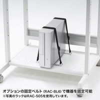 サンワサプライ RoHS10対応ハイスタンドパソコンラック(W650×D610mm) RAC-508 1個（直送品）