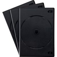 サンワサプライ DVDトールケース(6枚収納・3枚セット・ブラック) DVD-TN6-03BKN 1個