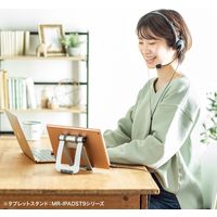 サンワサプライ 4極対応ヘッドセット MM-HS407BK 1個（直送品）