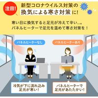 サンワサプライ デスクパネルヒーター　(取り付け金具付き) PH-DESK1W2 1個（直送品）