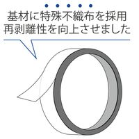 積水マテリアルソリューションズ SMS再剥離両面テープ 30mm×20m W790H30 1巻