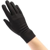 おたふく手袋 G-555 裏起毛スムス フォーマルグローブ 黒M 1双（直送品）