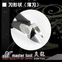 マスターツール 偏心電工ニッパF薄刃 MKNHB190 1個（直送品）