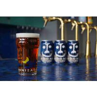 ビールグラス クラフトビール インドの青鬼 オリジナルグラス ガラス 420ml 1個 ギフト プレゼント