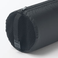 無印良品 ポリエステルたためる仕分けケース 筒形 黒 Ｓ 約１１×１１×２６ｃｍ 良品計画