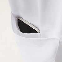 フォーク メンズシングルコート ホワイト 3L 1544LF-1-3L 1枚（直送品）