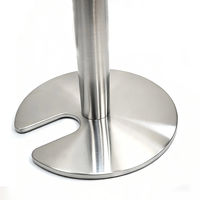 セーフラン安全用品 ステンレススタンドバリケード(U型ベース) ベルト赤2m 【2台セット】 C0200-2RD 1セット(2台入)（直送品）