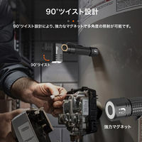 NICRON L74min Bi 首振り ブラック 400LM L74mini-B 1個（直送品）