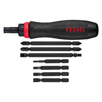 ベッセル メガドラ差替ラチェットドライバー(7本組) 900RT7P 1セット（直送品）