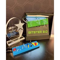 ボルトスター 整備現場 作業現場向け シリコン製 ボルト・ビス紛失防止用ホルダーシート 203×50mm カラビナ付 ブルー BTSー100（直送品）