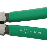 スタビレー STAHLWILLE スナップリングプライヤー サイズA41 3.2mm プラスチックコーティング 6546 6 141 1丁（直送品）