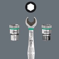 Wera Werk ベラ 1/4DR インチサイズ ヘックスソケット ZYKLOP 3/16 全長23mm 003514 1個（直送品）