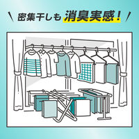ハミング消臭実感 部屋干し ハーバルサボン 本体 500g 1個 柔軟剤 花王