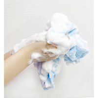 あいおらいと 日本製 ナイロンボディタオル ブルー 78882 1個（直送品）