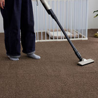 SUMINOE RUG RUG タイルカーペット ソフトフィール 400×400mm ブラウン 1セット(10枚入)（直送品）