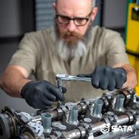 Apex Tool Group SATA ラチェットハンドル 120XP 差込角6.35mm ST11974 1本 679-3491（直送品）