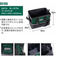 Apex Tool Group SATA ポータブルツールバッグ 380×260×300mm 95196 1個 695-8207（直送品）