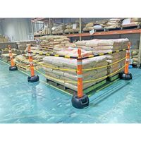 ミツギロン バリケードポール INO SF-97-INO 1台 696-9941（直送品）